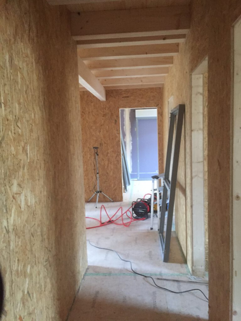 Platten aufgebracht